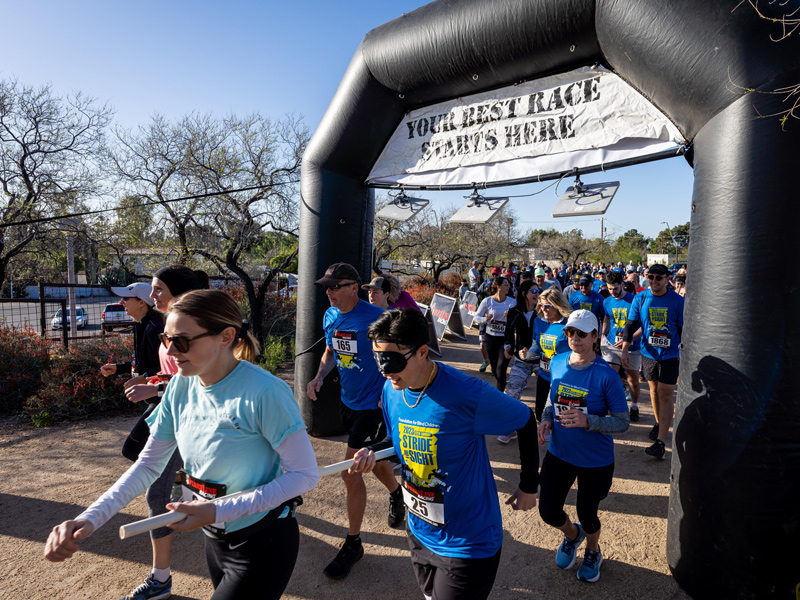 Participants of FBCs 2023 Stride for Sight